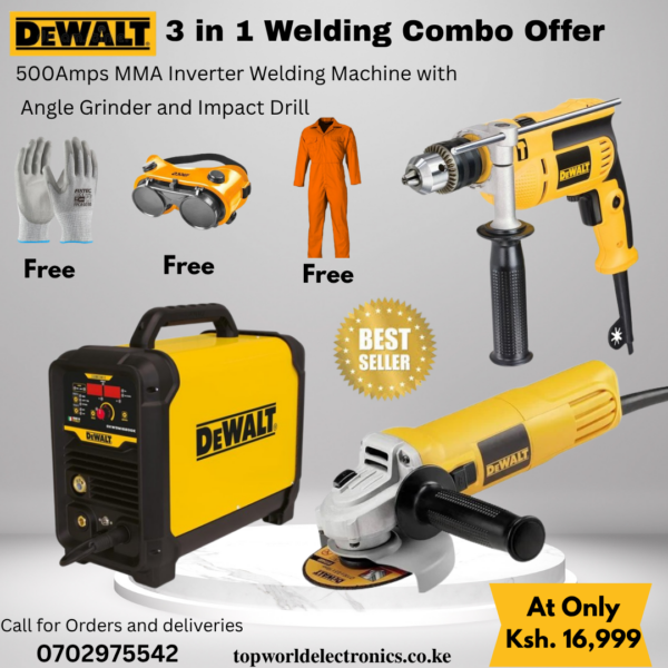 Dewalt 3 in 1 Welding combo